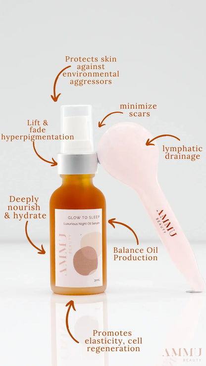 Glow And Sculpt Kit | Facial Oil + Sculpting Spoon